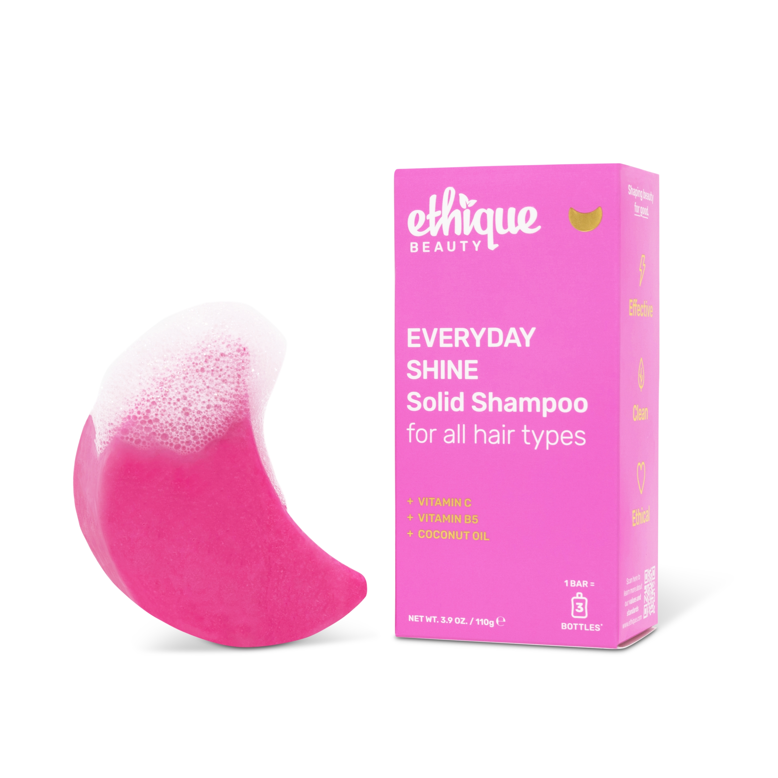 ETHIQUE BEAUTY Everyday Shine Solid Shampoo Bar