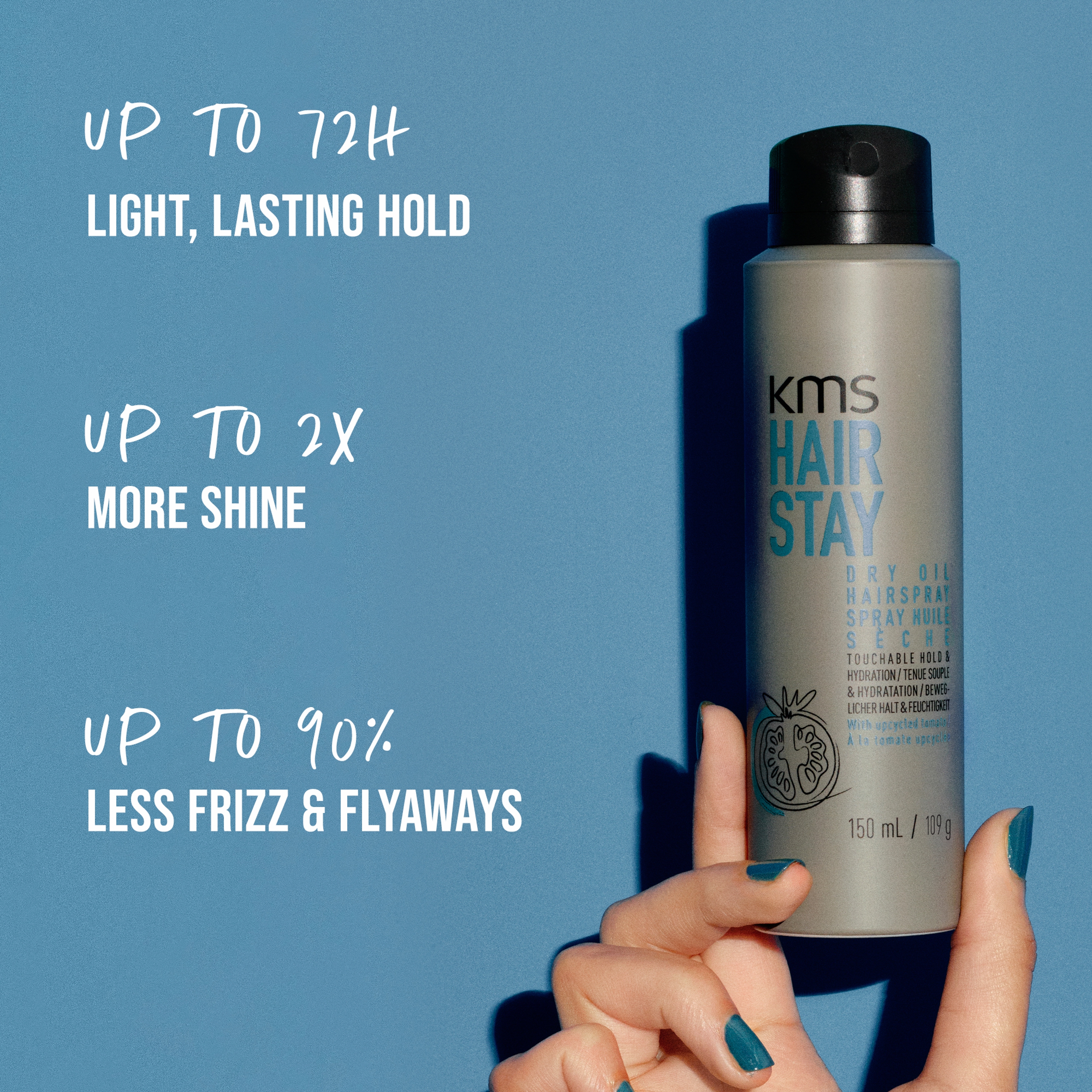 KMS Hairstay Dry Oil Hairspray