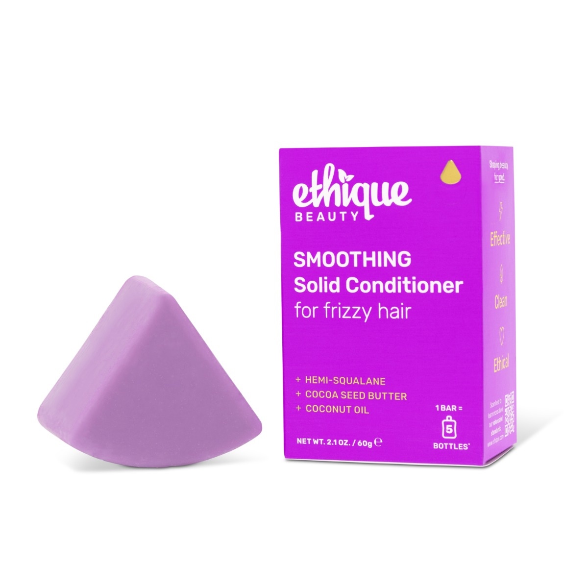 Product Image of ETHIQUE BEAUTY Smoothing Solid Conditioner Bar
