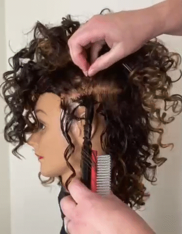 curly hair tutorial