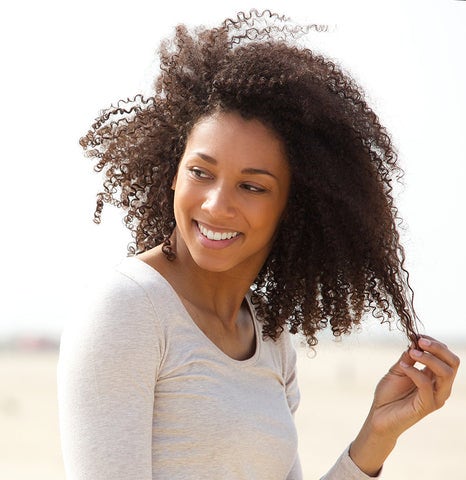 Curly Hair Type 4