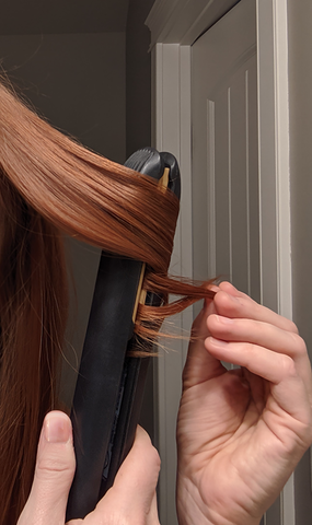 How to use a flat iron