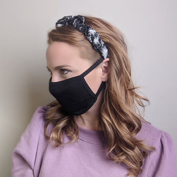 Hairstyles with a face mask