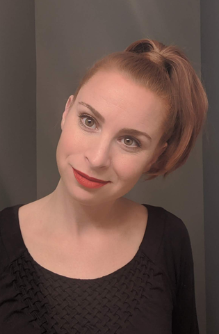 Hairspray updo ponytail sleek