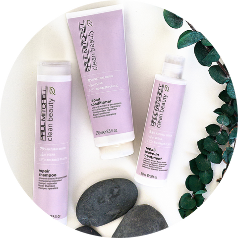 Vegan cruelty free shampoo conditioner treatment