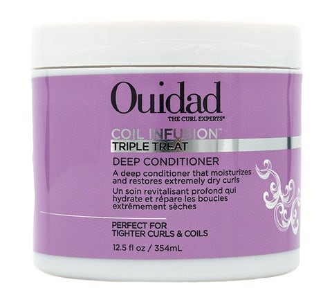 Coily curly hair conditioner